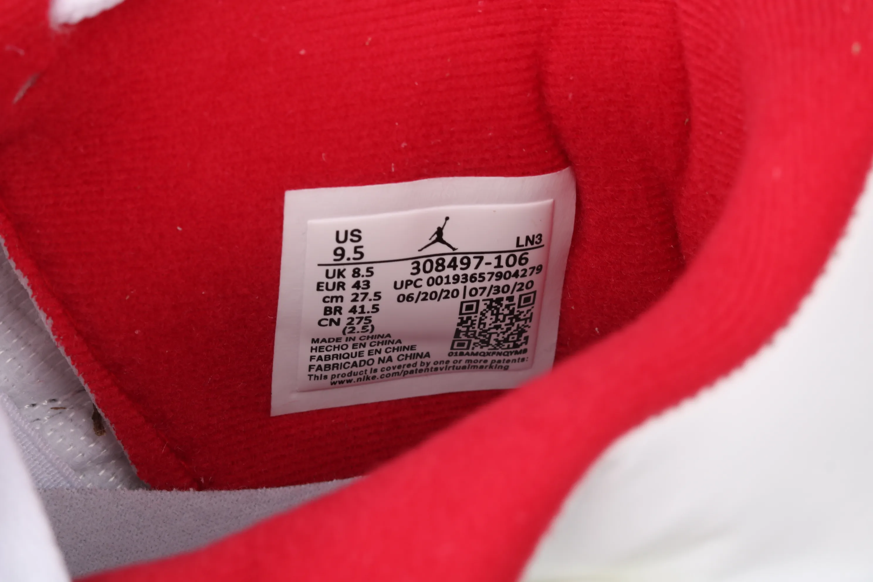 All categories Air Jordan Jordan series basketball shoes Air Jordan 4 G version Air Jordan 4 Motorsport AJ4 Joe 4 Racing White Red 308497-106